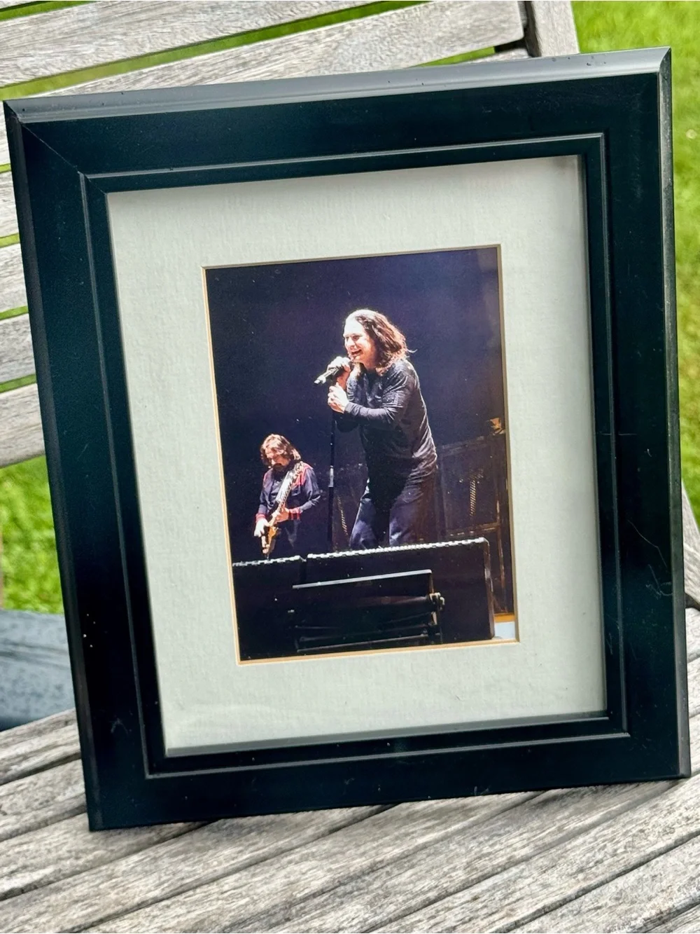 Original Black Sabbath Final Tour 2016 Front Row Photo – Ozzy Osbourne – Framed - Picture 1 of 7